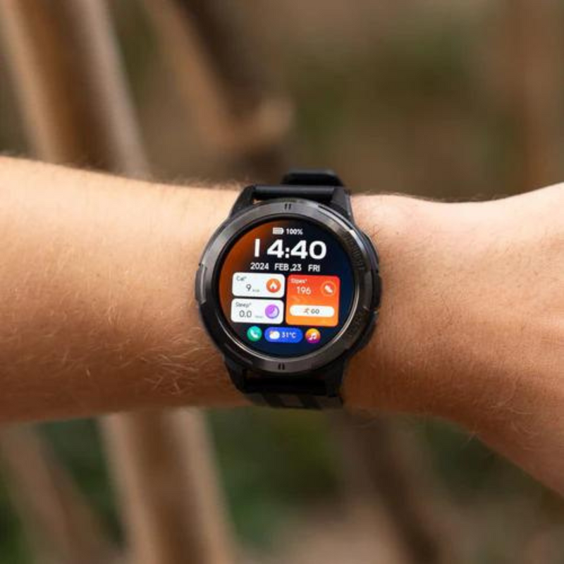 Smartwatch Relógio Inteligente My Watch Sport Haiz Tela Full Touch 1.39" Resistente à Água IP67 com 100+ Modos Esportivos Assistente de Voz Faz e Recebe Ligações