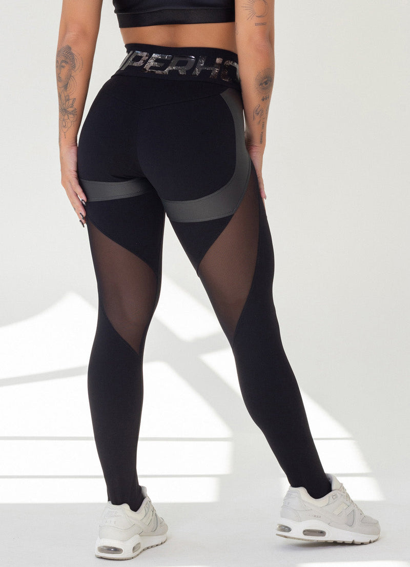 Legging Preta Comfy de academia